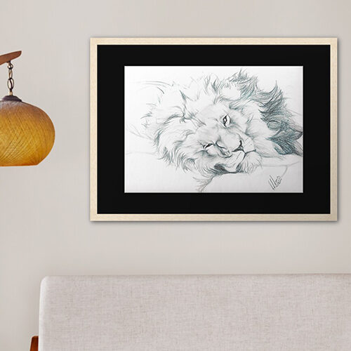 Framed print by Bexcat Arts